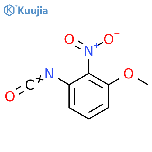 1-isocyanato-3-methoxy-2-nitrobenzene structure