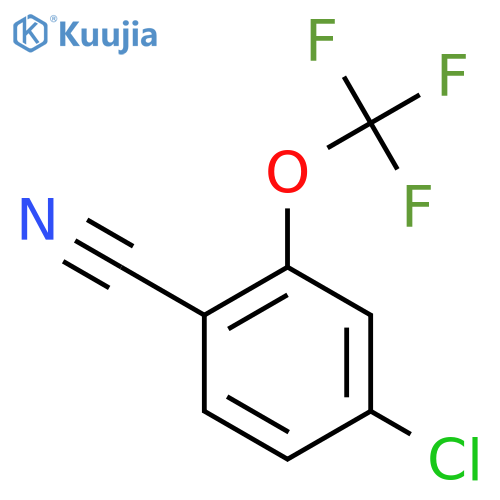 4-Chloro-2-(trifluoromethoxy)benzonitrile structure