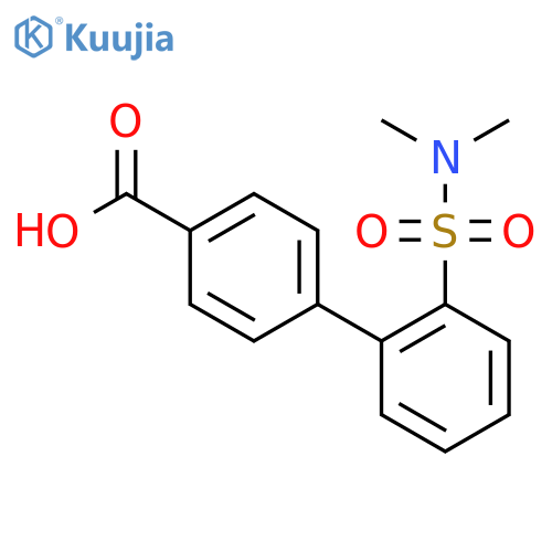 4-(2-N,N-Dimethylsulfamoylphenyl)benzoic acid structure
