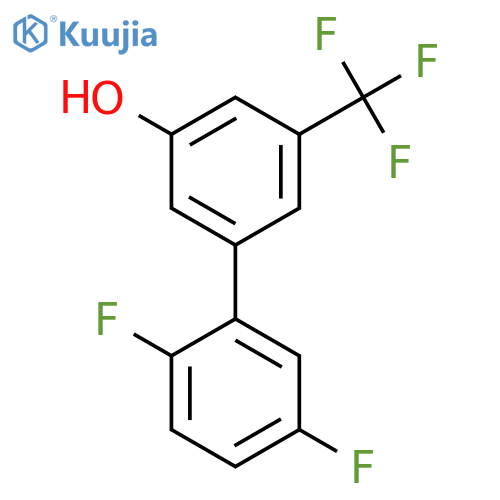 5-(2,5-Difluorophenyl)-3-trifluoromethylphenol structure