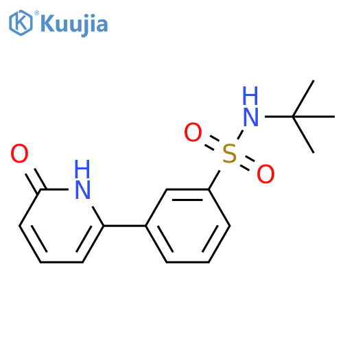 6-(3-T-Butylsulfamoylphenyl)-2-hydroxypyridine structure