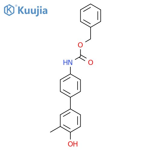 4-(4-Cbz-Aminopheny)-2-methylphenol structure