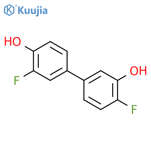 2-fluoro-4-(4-fluoro-3-hydroxyphenyl)phenol structure