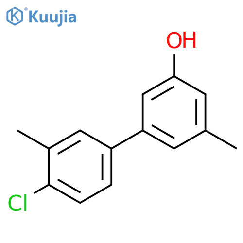 5-(4-Chloro-3-methylphenyl)-3-methylphenol structure