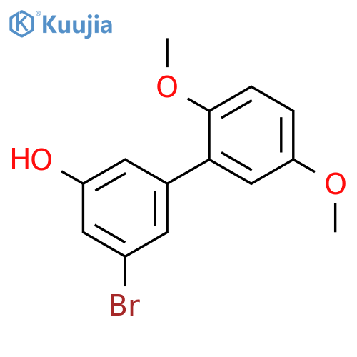 3-Bromo-5-(2,5-dimethoxyphenyl)phenol structure
