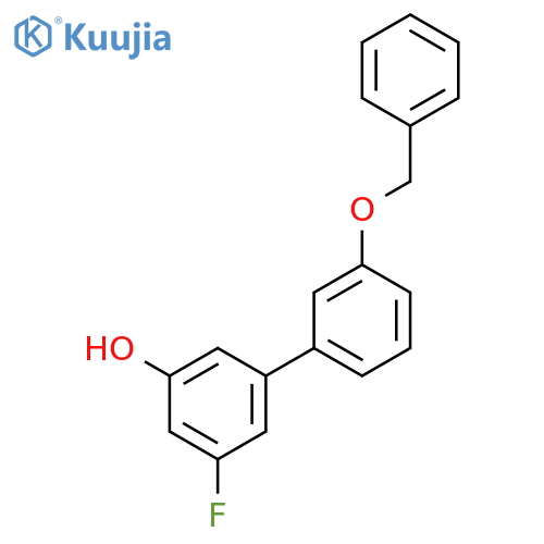 5-(3-Benzyloxyphenyl)-3-fluorophenol structure
