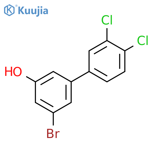 3-Bromo-5-(3,4-dichlorophenyl)phenol structure