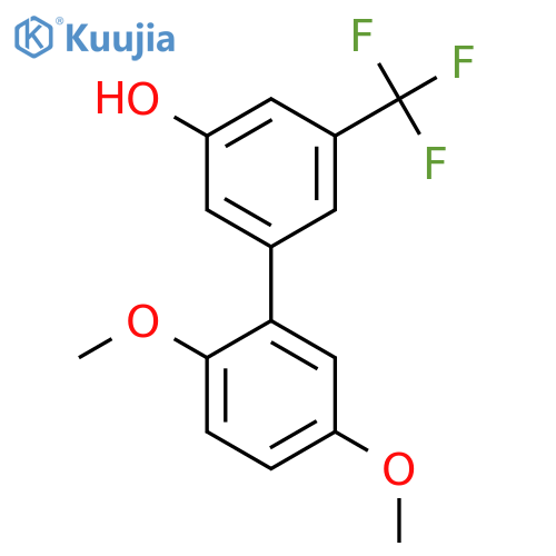 5-(2,5-Dimethoxyphenyl)-3-trifluoromethylphenol structure