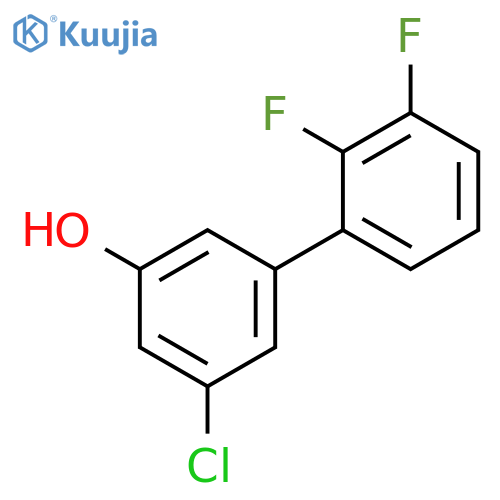 3-Chloro-5-(2,3-difluorophenyl)phenol structure