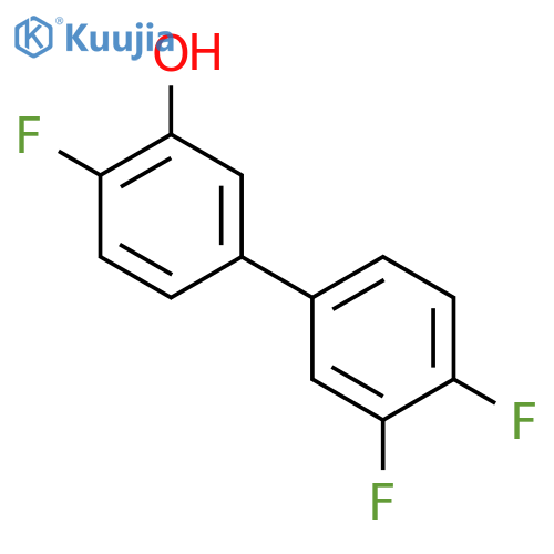 5-(3,4-Difluorophenyl)-2-fluorophenol structure