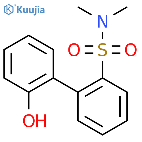 2-(2-N,N-Dimethylsulfamoylphenyl)phenol structure