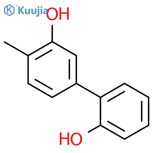 5-(2-Hydroxyphenyl)-2-methylphenol structure