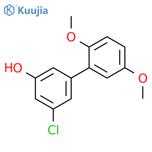 3-Chloro-5-(2,5-dimethoxyphenyl)phenol structure