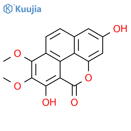 5H-Phenanthro[4,5-bcd]pyran-5-one,2,6-dihydroxy-7,8-dimethoxy- (9CI) structure