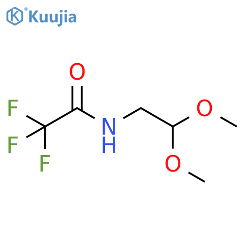 N-(2,2-Dimethoxy-ethyl)-2,2,2-trifluoro-acetamide structure