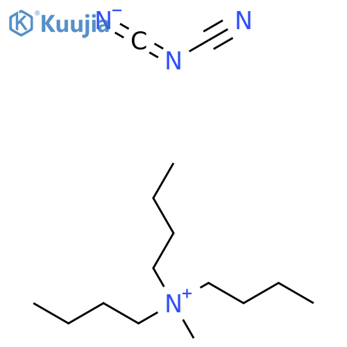 Tributyl(methyl)ammonium Dicyanamide structure