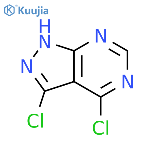 3,4-Dichloro-1H-pyrazolo[3,4-d]pyrimidine structure
