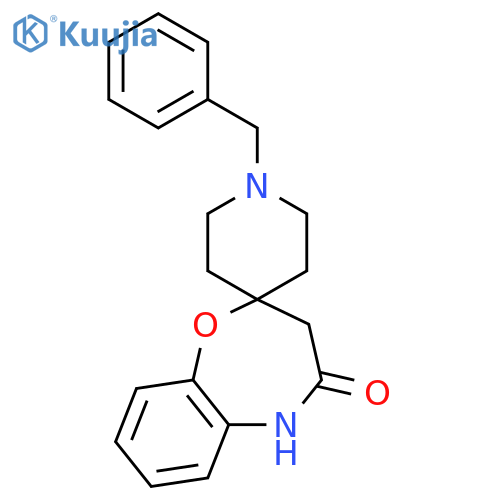 1'-Benzyl-3H-spiro[benzo[b][1,4]oxazepine-2,4'-piperidin]-4(5H)-one structure
