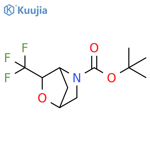 Tert-Butyl 3-(Trifluoromethyl)-2-Oxa-5-Azabicyclo[2.2.1]Heptane-5-Carboxylate(WX120260) structure