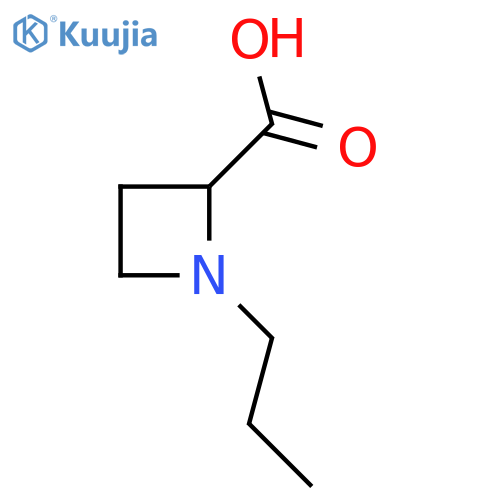 1-Propylazetidine-2-carboxylic acid structure