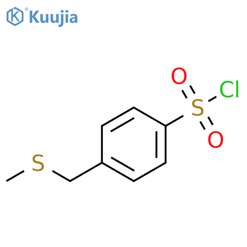 4-(METHYLSULFANYL)METHYLBENZENE-1-SULFONYL CHLORIDE structure