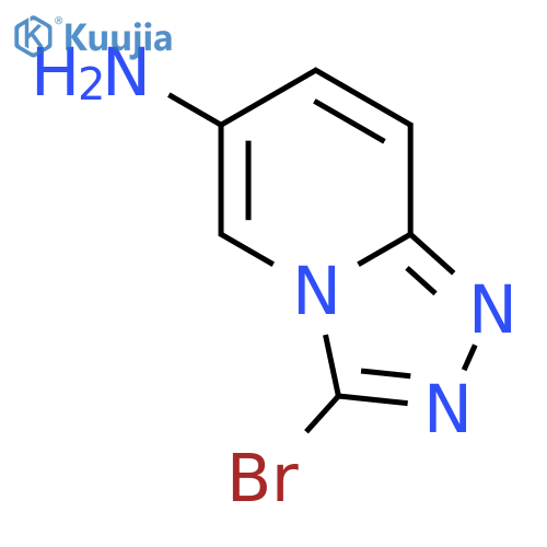 3-Bromo-[1,2,4]triazolo[4,3-a]pyridin-6-amine structure