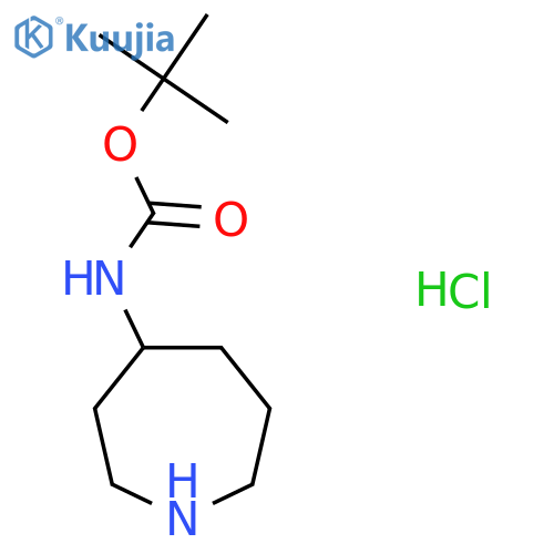 Azepan-4-yl-carbamic acid tert-butyl ester hydrochloride structure