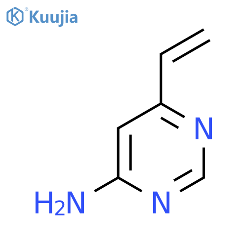6-Ethenylpyrimidin-4-amine structure