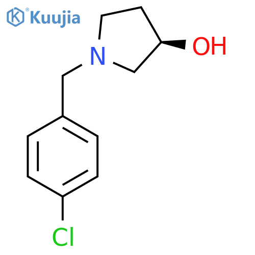 (R)-1-(4-Chloro-benzyl)-pyrrolidin-3-ol structure