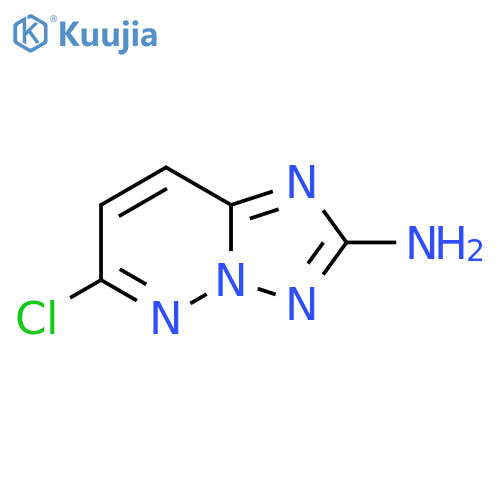 [1,2,4]Triazolo[1,5-b]pyridazin-2-amine, 6-chloro- structure