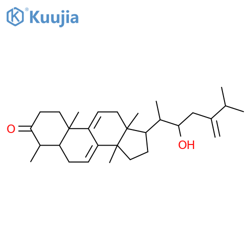 24-Methylene-29-norlanosta-7,9(11)-diene-3,22-diol; (3α,22R)-form, 3-Ketone structure