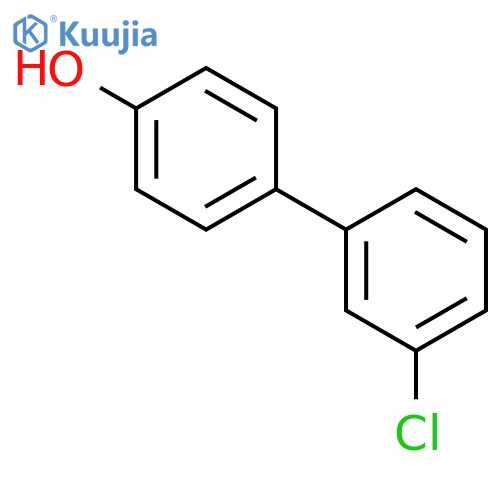4-(3-chlorophenyl)phenol structure