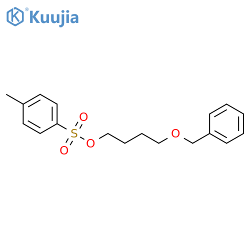 1-Butanol, 4-(phenylmethoxy)-, 4-methylbenzenesulfonate structure