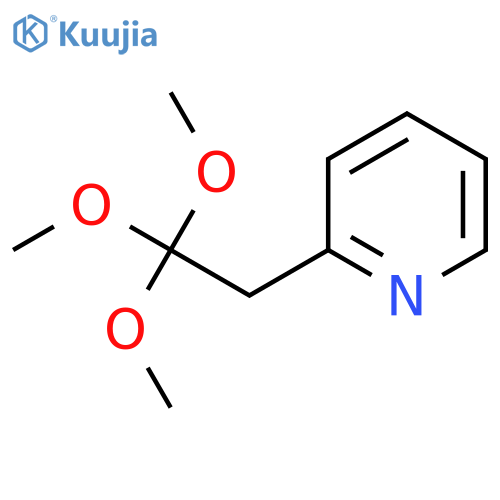 2-(2,2,2-Trimethoxyethyl)pyridine structure
