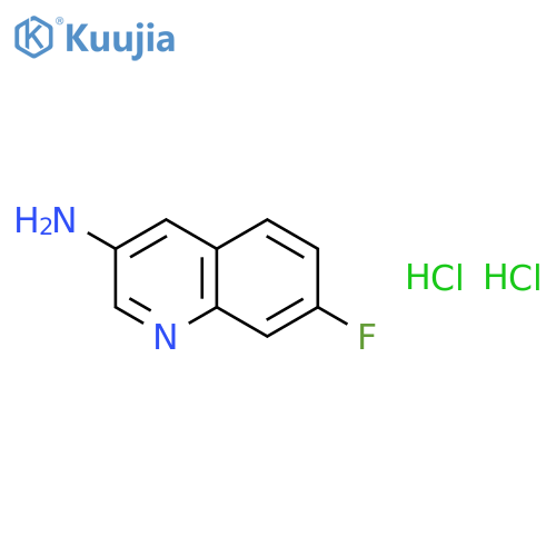 3-Amino-7-fluoroquinoline Dihydrochloride structure