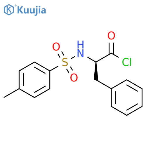 Benzenepropanoyl chloride, α-[[(4-methylphenyl)sulfonyl]amino]-, (αR)- structure