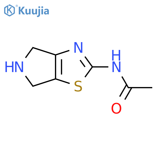 N-(5,6-Dihydro-4H-pyrrolo[3,4-d][1,3]thiazol-2-yl)acetamide structure