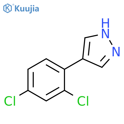 4-(2,4-dichlorophenyl)-1H-pyrazole structure