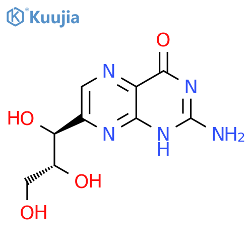 4(1H)-Pteridinone, 2-amino-7-[(1S,2R)-1,2,3-trihydroxypropyl]- structure