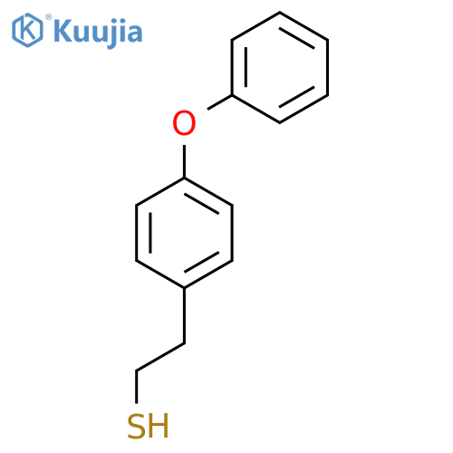 2-(4-phenoxyphenyl)ethane-1-thiol structure