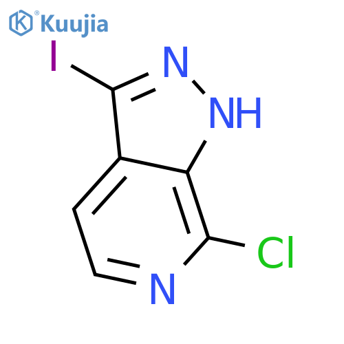 7-Chloro-3-Iodo-1h-Pyrazolo3,4-CPyridine structure