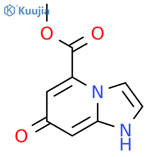 Methyl 7-hydroxyimidazo[1,2-A]pyridine-5-carboxylate structure