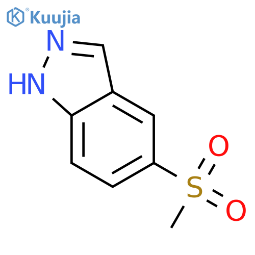 5-(Methylsulfonyl)-1H-indazole structure