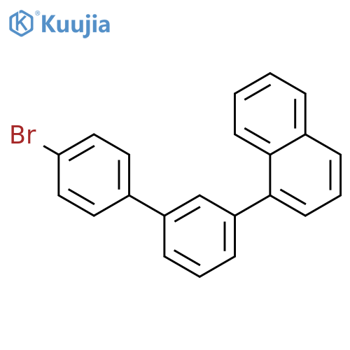 1-(4'-Bromo-[1,1'-biphenyl]-3-yl)naphthalene structure