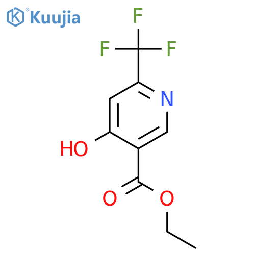Ethyl 4-hydroxy-6-(trifluoromethyl)nicotinate structure