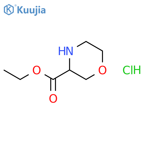 (R)-Ethyl morpholine-3-carboxylate hydrochloride structure