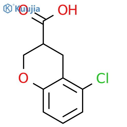 5-Chlorochroman-3-carboxylic acid structure