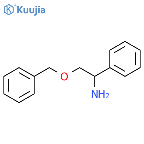 2-(benzyloxy)-1-phenylethan-1-amine structure