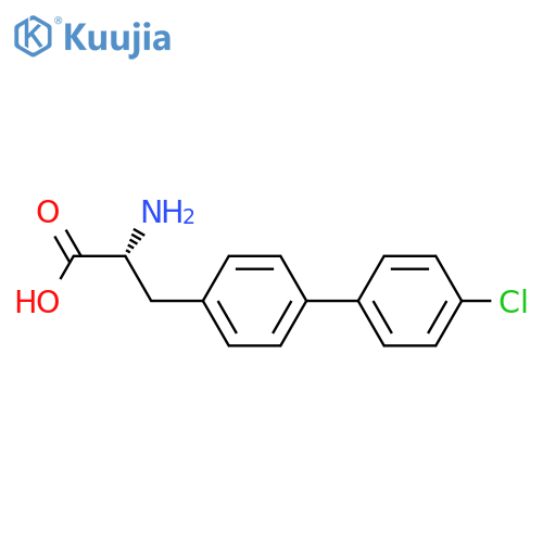 4-(4-Chlorophenyl)-D-phenylalanine structure