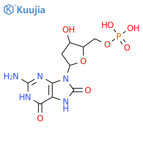 5'-Guanylic acid,2'-deoxy-7,8-dihydro-8-oxo- structure